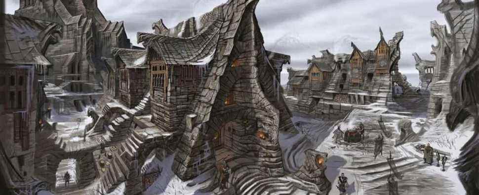Skyrim Mod vise à rendre Windhelm plus semblable à l'art conceptuel original