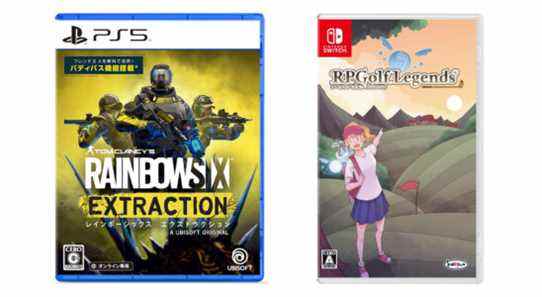 Sorties de jeux japonais de cette semaine : Tom Clancy's Rainbow Six Extraction, RPGolf Legends, etc.