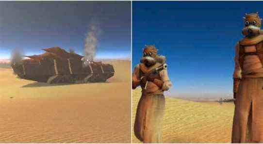 Star Wars KOTOR: Comment se rendre à la mer de dunes orientale de Tatooine