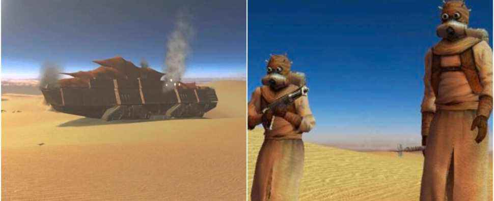 Star Wars KOTOR: Comment se rendre à la mer de dunes orientale de Tatooine