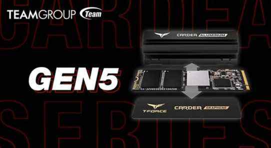 TeamGroup dévoile le premier SSD PCIe 5.0 extrêmement rapide prêt pour nos PC de jeu