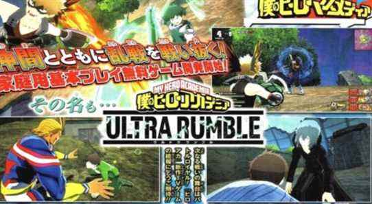 Tout est confirmé à propos de My Hero Academia: Ultra Rumble jusqu'à présent