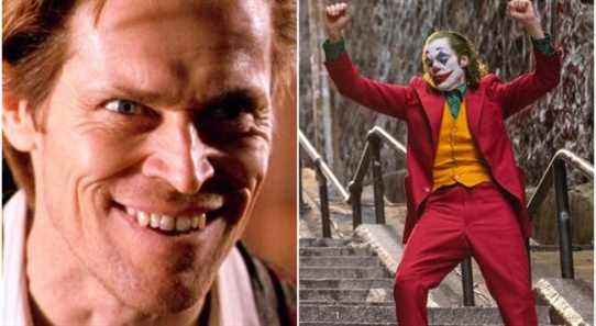 Willem Dafoe a le pitch parfait pour devenir un imposteur de Joker aux côtés du Joker de Joaquin Phoenix
