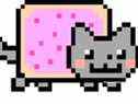 The Nyan Cat, un gif d'un chat avec un corps Pop-Tart et des arcs-en-ciel qui s'est vendu pour près de 600 000 $ US.