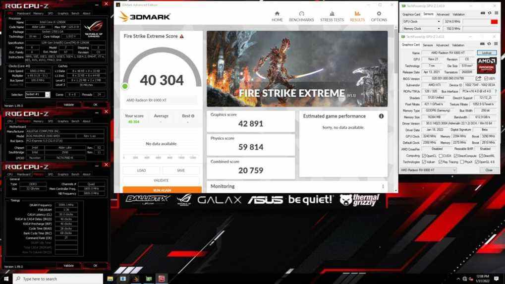 OGS récupère la première place du Temple de la renommée Fire Strike de 3DMark avec l'incroyable AMD Radeon RX 6900 XT Overclock 2 à 3,3 GHz