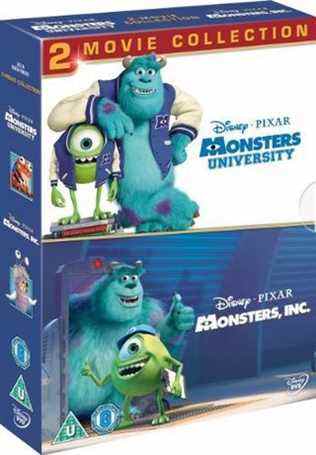 Coffret Monsters Inc et Monsters University