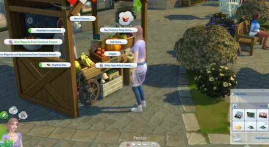 Les Sims 4: Comment aider les voisins et faire des courses