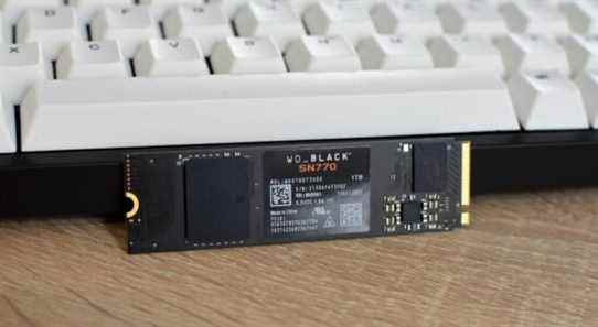 Examen du WD Black SN770 : juste en deçà de la grandeur du SSD