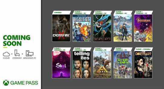 Bientôt disponible sur Xbox Game Pass : Contrast, CrossfireX, Ark : Ultimate Survivor Edition, et plus encore