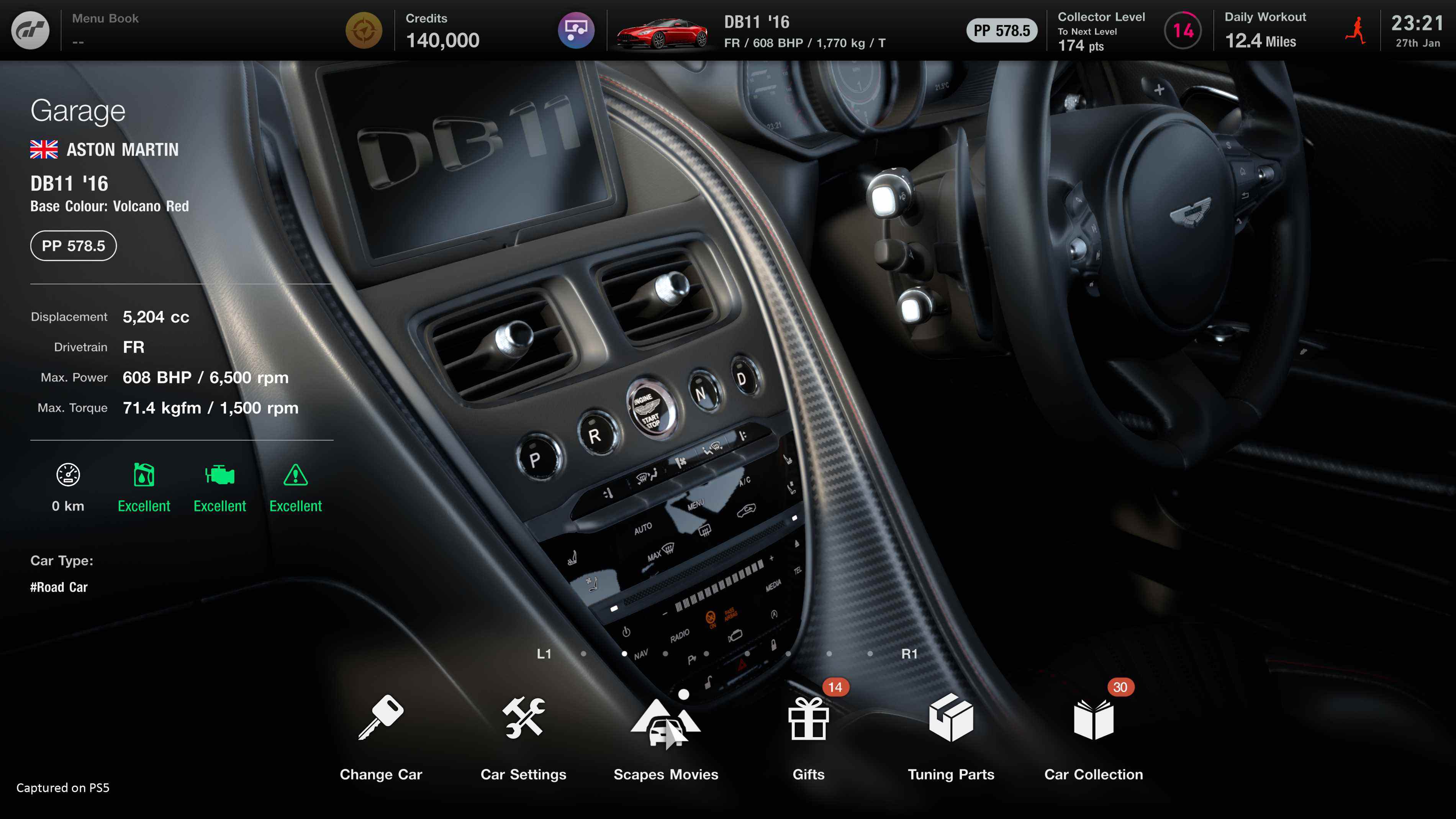 Capture d'écran de Gran Turismo 7 Garage