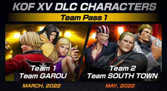 La feuille de route des personnages DLC de King of Fighters XV annoncée