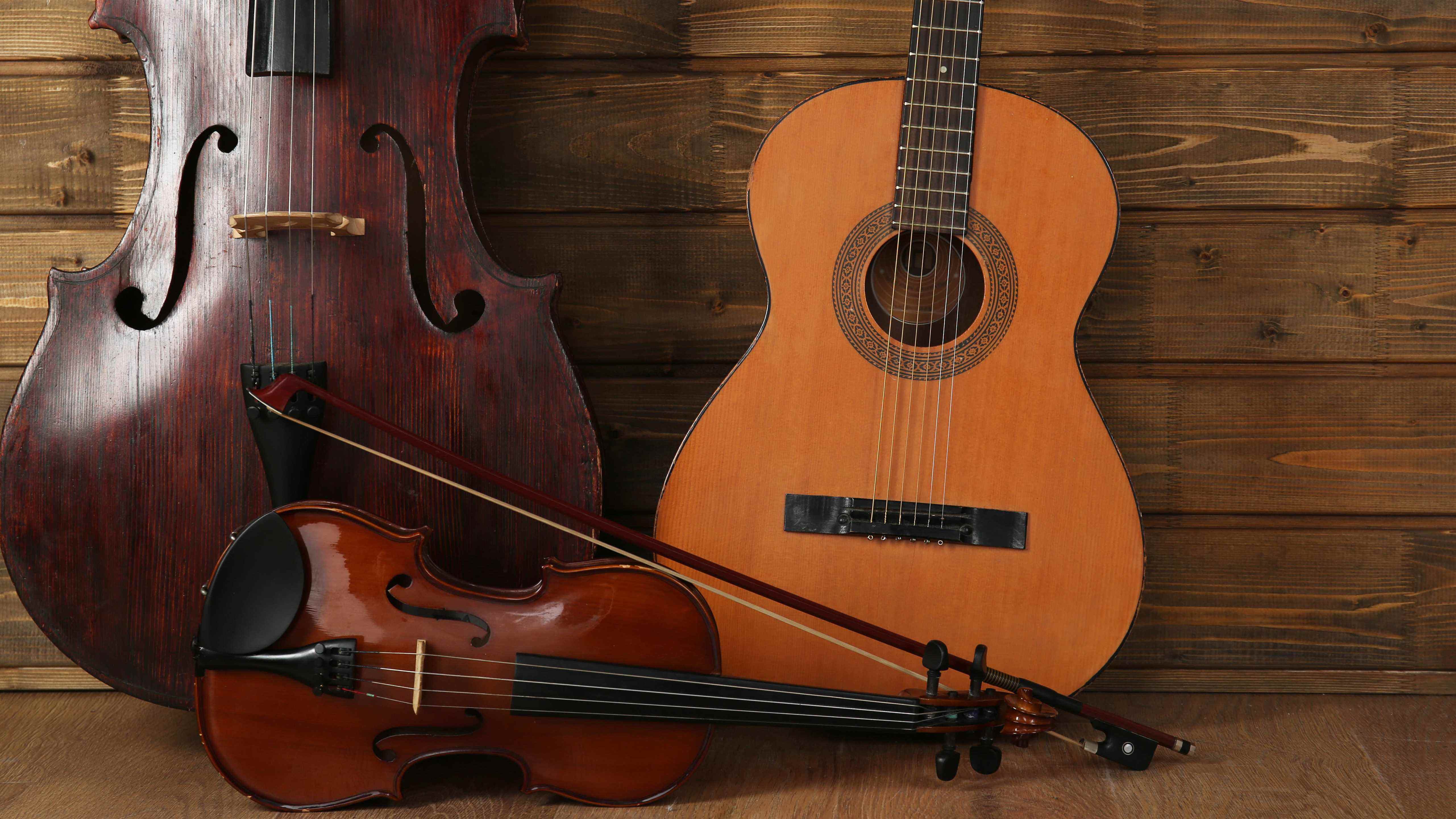 Instruments de musique en bois
