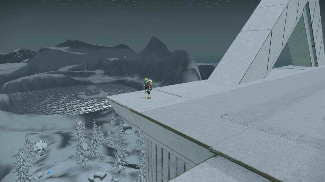 Pokémon Légendes : Arceus Snowpoint Temple