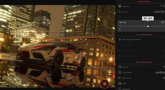 Le mode photo de Gran Turismo 7 offre aux joueurs des tonnes d'options à modifier
