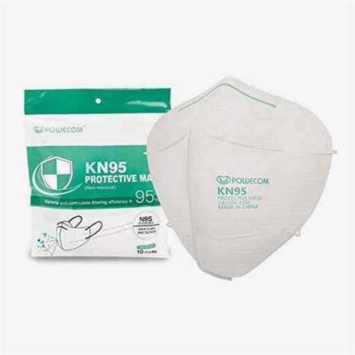 Masques respiratoires jetables non médicaux Powecom KN95