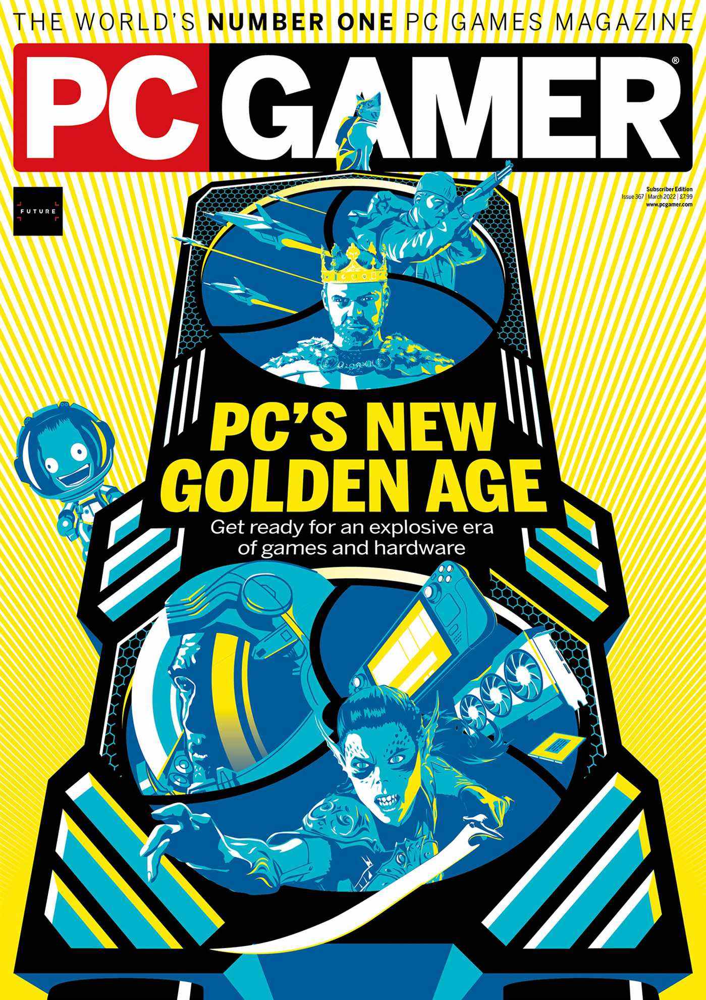 Magazine PC Gamer UK numéro 367