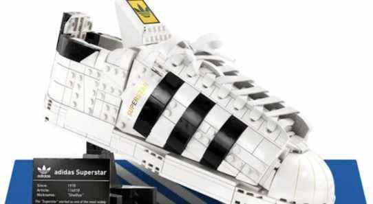 L'entraîneur Adidas de LEGO est en vente pour près de 30 £ de réduction - comment acheter