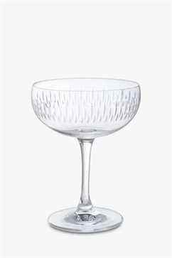 Soucoupes à champagne en verre cristal Dartington (Ensemble de 2)
