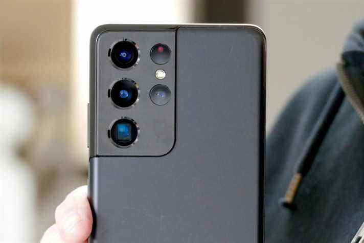 Le zoom de l'appareil photo Samsung S21 Ultra.