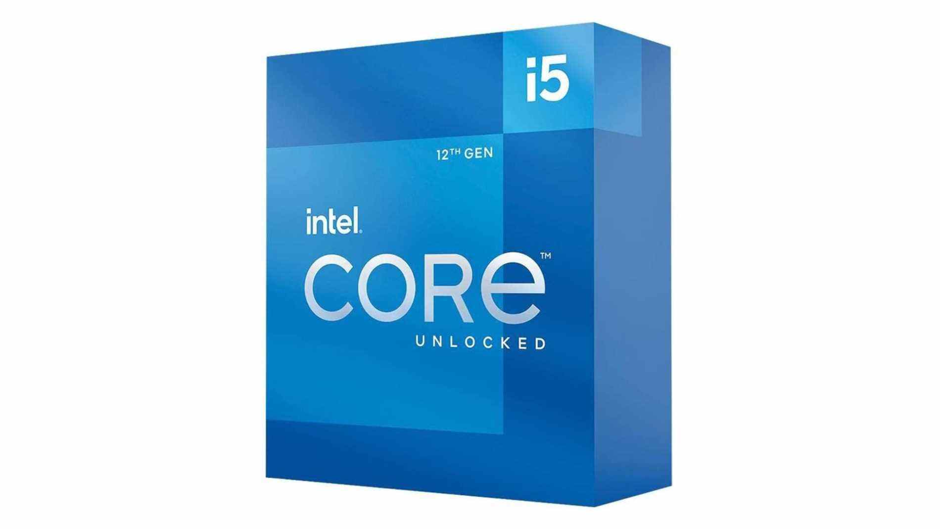 Le meilleur processeur pour l'argent, l'Intel Core i5-12400F