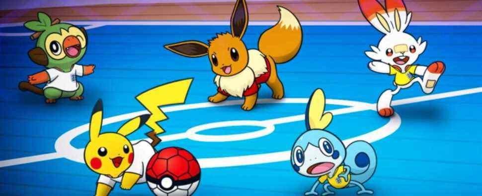 Gareth Southgate et Pikachu surprennent des écoliers en compétition dans la coupe de futsal de Pokemon