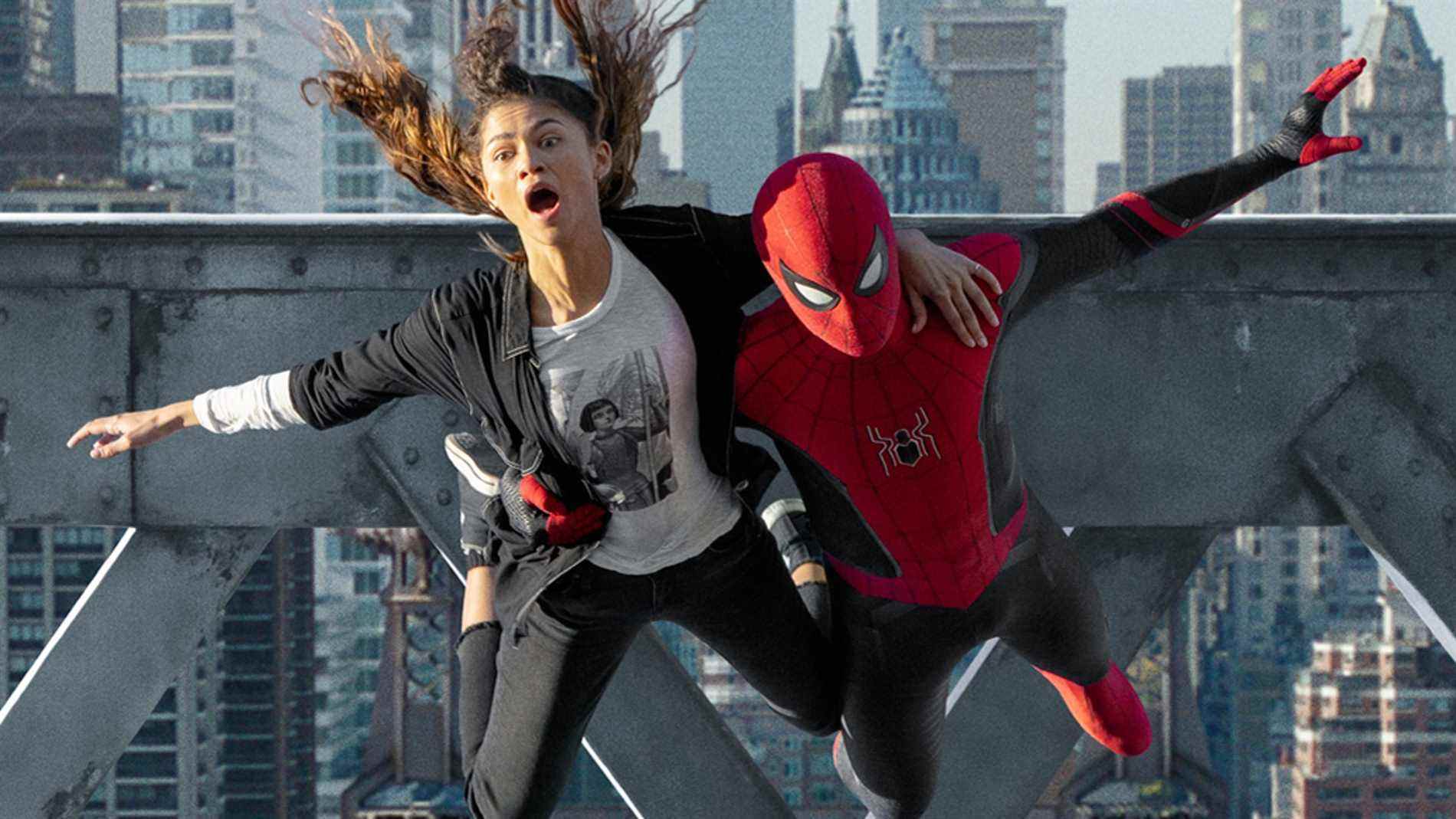 Spider-Man et MJ dans No Way Home