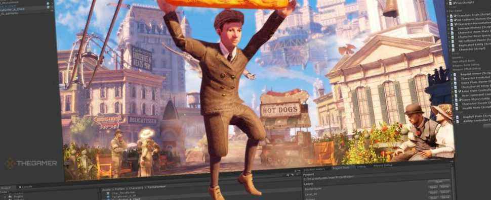 Dev explique pourquoi BioShock Infinite a un garçon de pain dansant