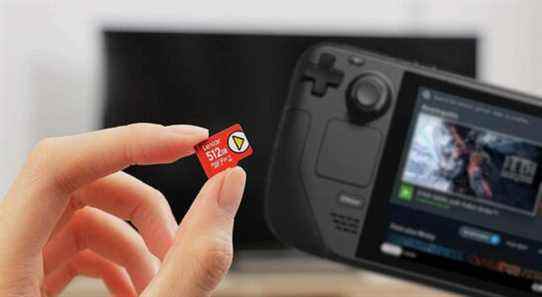Obtenez 46% de réduction sur la carte micro SD 1 To de Lexar avant Steam Deck