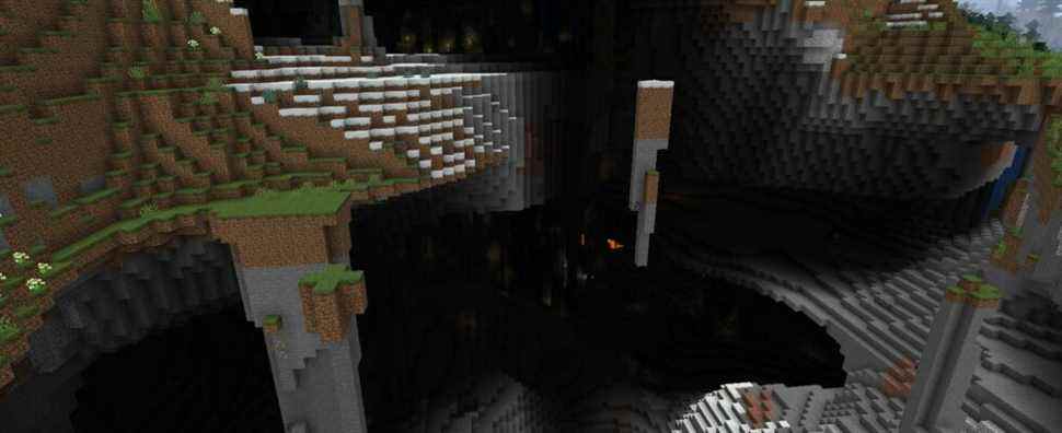 Minecraft génère des grottes incroyables dans l'instantané de la version 1.18