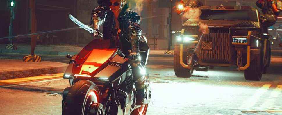 Cyberpunk 2077 Mod ajoute des poursuites en voiture de police et des combats de véhicules