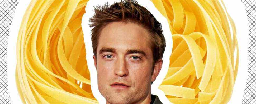 Le voyage des pâtes de Robert Pattinson continue