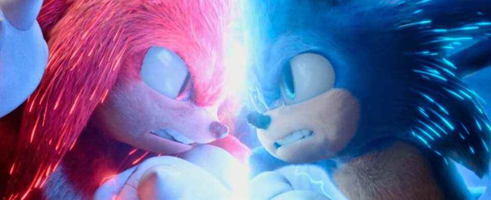 Sonic the Hedgehog 2 Super Bowl Spot taquine une confrontation Sonic et Knuckles