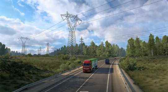 Voici le premier gameplay d'Euro Truck Simulator 2 Heart of Russia