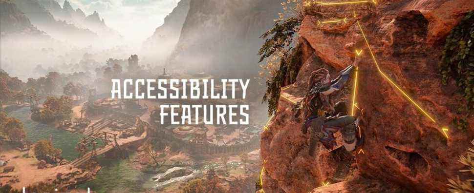 Accessibility features in Horizon Forbidden West