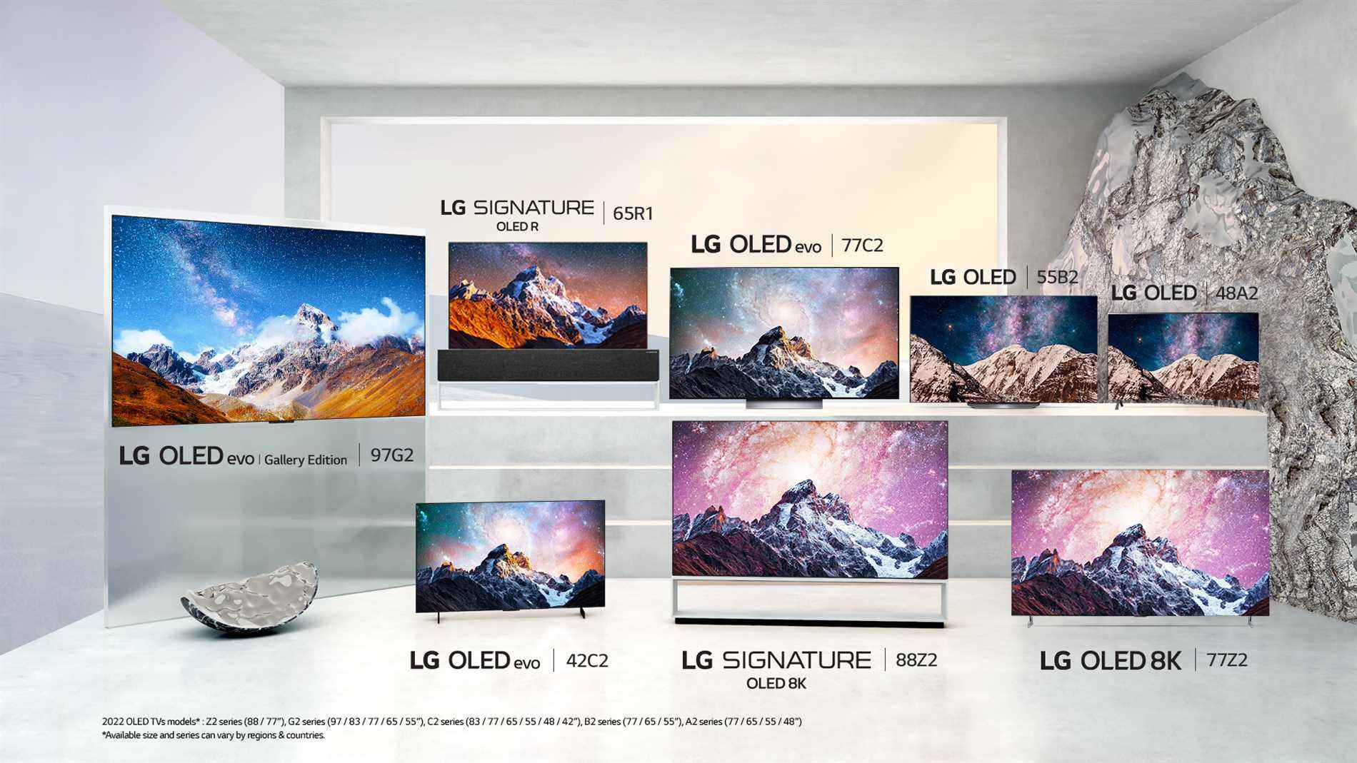 La nouvelle gamme de téléviseurs 2022 de LG