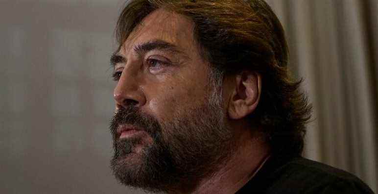 Actor Javier Bardem gives a press conference at the Hotel Urso on the day he learned of his Oscar nomination for 'Being the Ricardos', on February 8, 2022, in Madrid (Spain). Javier Bardem has been nominated today for an Oscar for Best Male Performance for his work in the Amazon Original movie Being the Ricardos at the 94th Oscar Awards, which will take place next Sunday, March 27. The film, available exclusively on Prime Video, has received two other nominations. Nicole Kidman nominated for Best Female Performance and J.K. Simmons in the Best Supporting Actor category. Photo by Jesús Hellín / Europa Press/Abaca/Sipa USA(Sipa via AP Images)