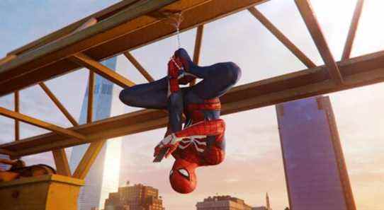 Les fans de Spider-Man de Marvel débattent de la séquence de grue du jeu