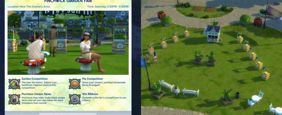 Les Sims 4 : Comment gagner la foire de Finchwick