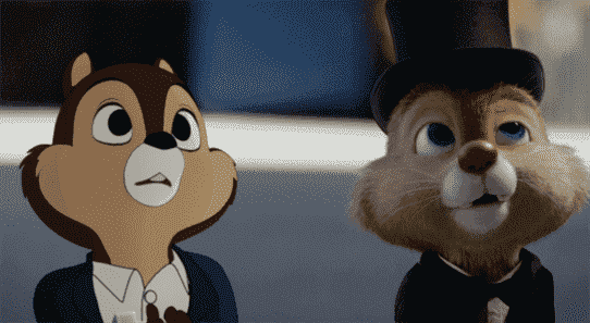 Le film Chip 'n Dale ressemble à Andy Samberg et Roger Rabbit de Lonely Island