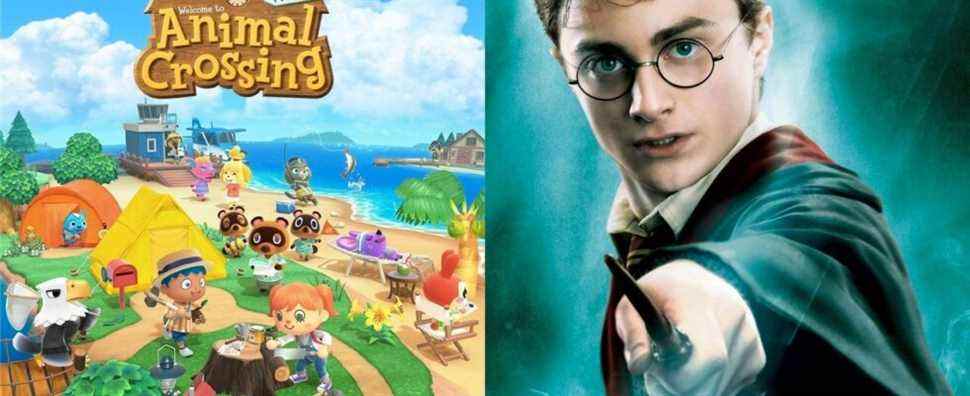 Animal Crossing: New Horizons Player crée une maison sur le thème de Harry Potter qui ressemble à Poudlard