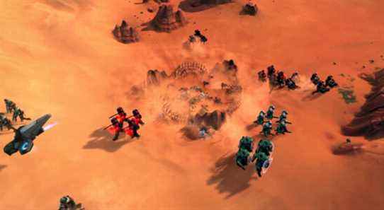 Le gameplay de Dune: Spice Wars 4X révèle sa première attaque de vers des sables