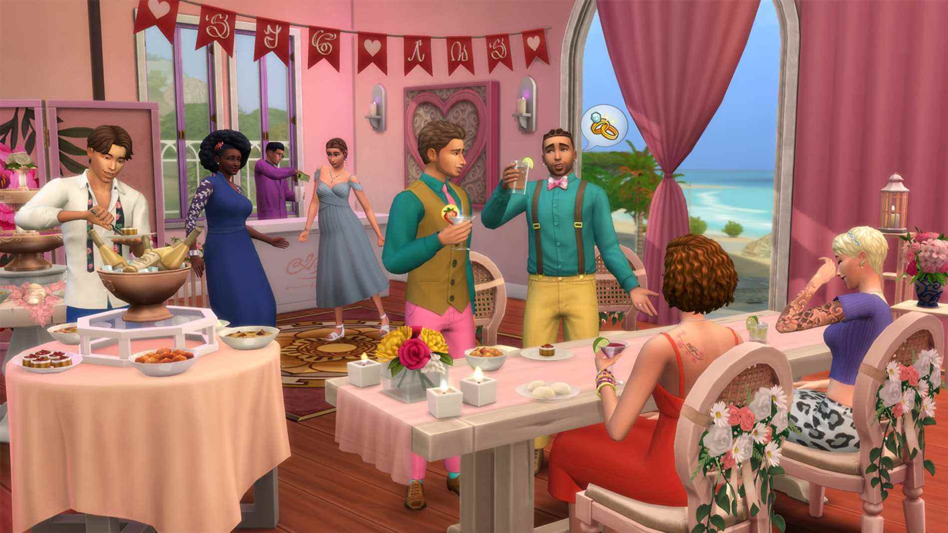 Les Sims 4 Mes histoires de mariage