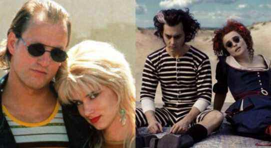 Best evil duos in movies feature split image Natural Born Killers and Sweeney Todd
