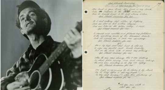 La superbe exposition Woody Guthrie, avec des articles de Bob Dylan et John Lennon, ouvre ses portes à New York