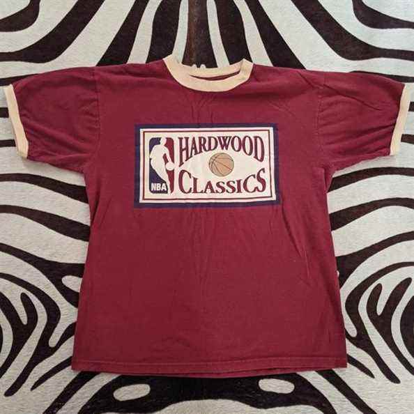 T-shirt à logo NBA Hardwood Classics