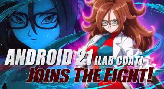 Dragon Ball FighterZ ajoute Android 21 (Lab Coat) la semaine prochaine