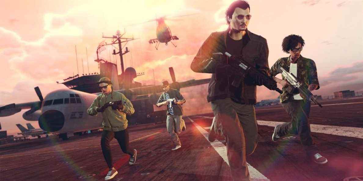 Pistolets d'hélicoptère de joueurs de Grand Theft Auto Online (1)