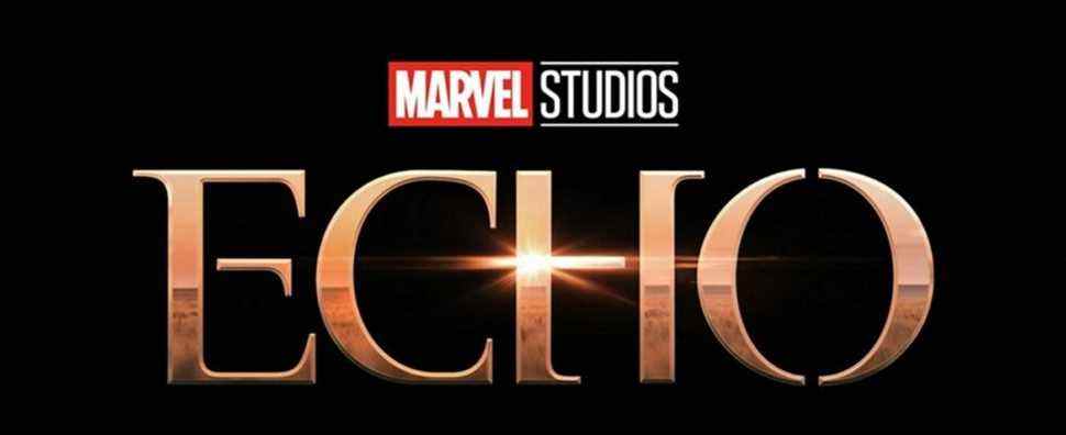 Official logo image for the Marvel show Echo.