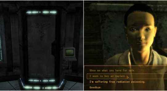 Fallout New Vegas Player Buying An Implant And An Auto-Doc