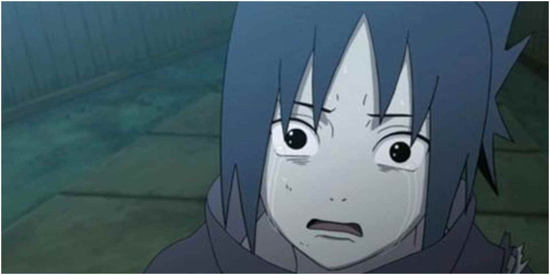 Naruto Sasuke pendant le massacre d'Uchiha